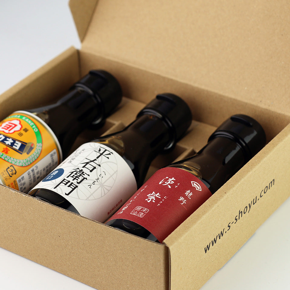 Selected Soy Sauce Gift Set of 3