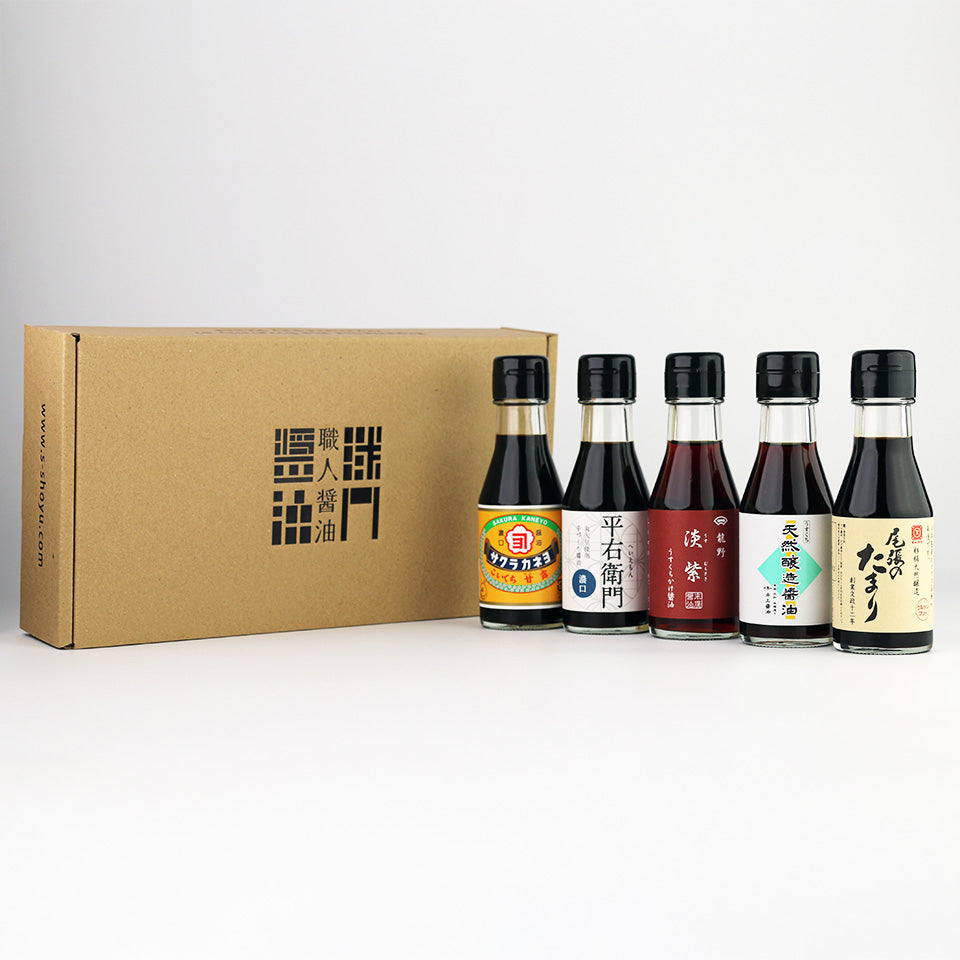 Selected Soy Sauce Gift Set of 5