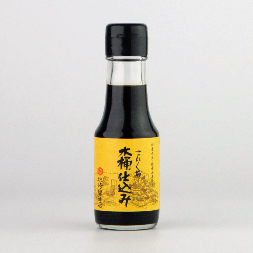 105. Kakizaki Soy Sauce, Dark Wooden Barrel, 100ml