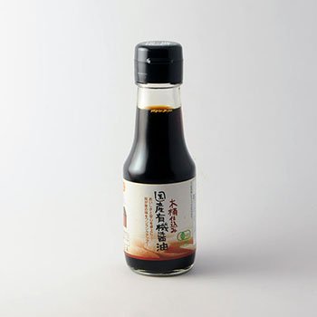 01. Wooden barrel-brewed domestic organic soy sauce 100ml 